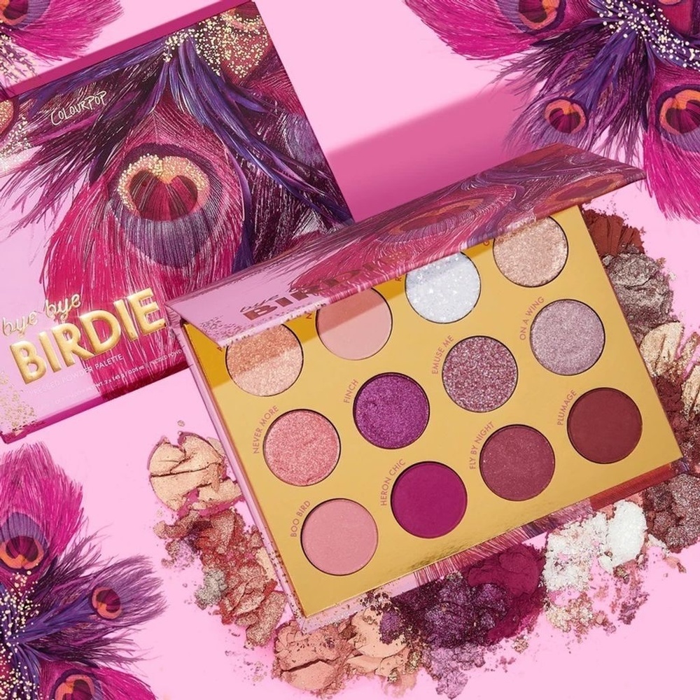 ColourPop "Bye Bye Birdie" eyeshadow palette